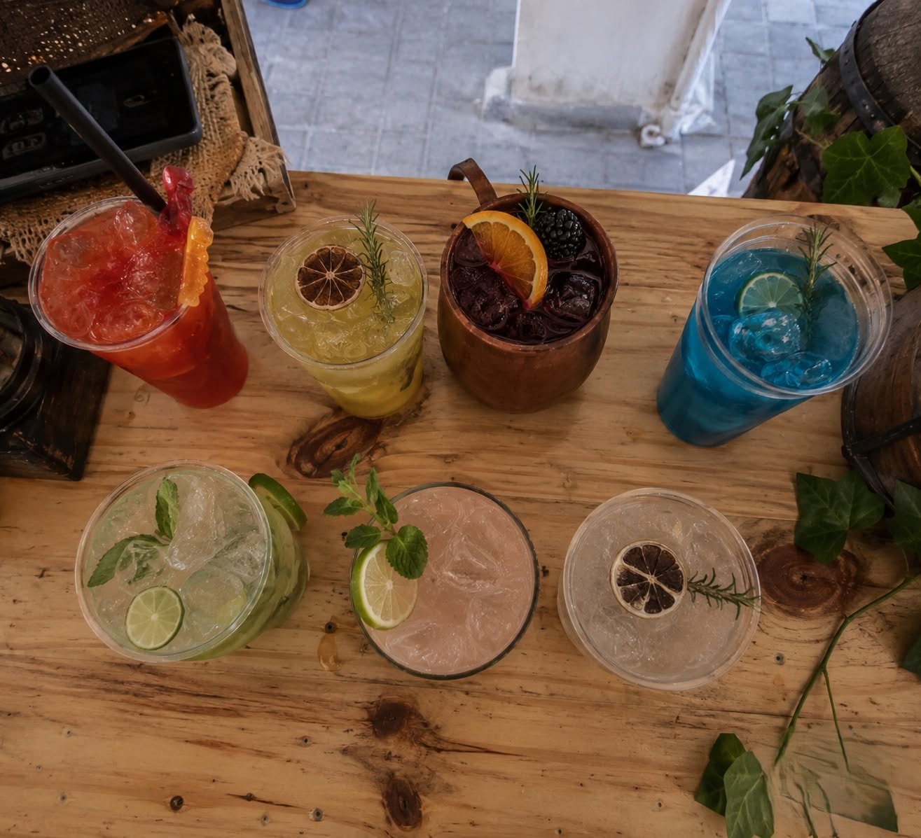 Selección de cócteles de autor Private Bar Co.